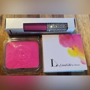 LimeLife by Alcone Smile Lip Gloss and Pop Blush Set